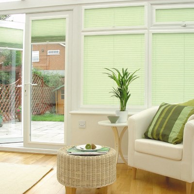 perfect-fit-frames-green-pleated-blinds